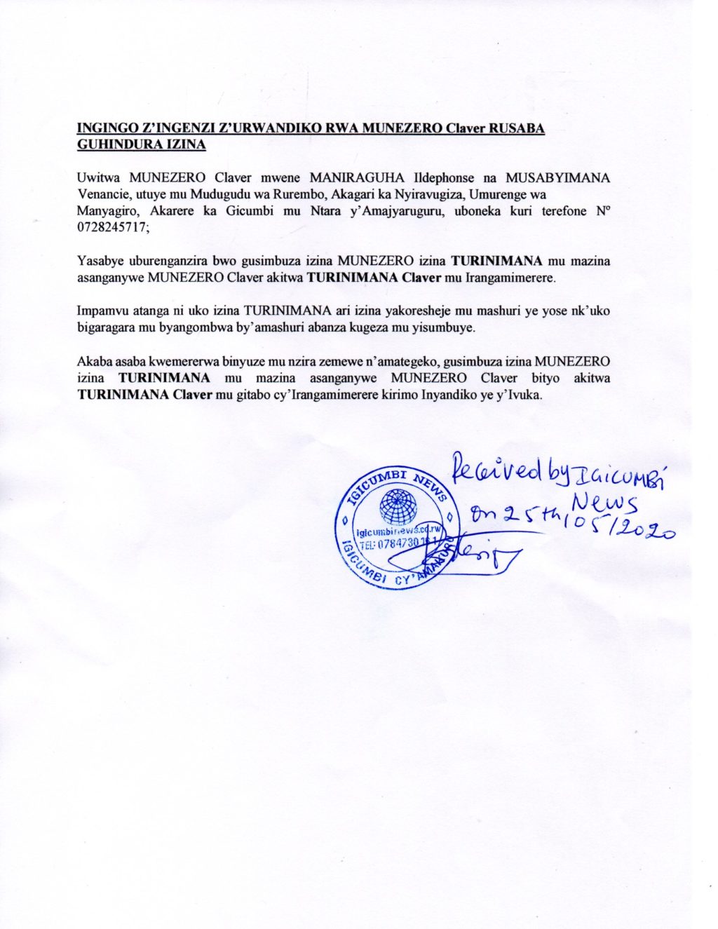 MUNEZERO DOCUMENT