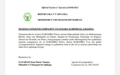 ITANGAZO KARASIRA