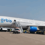 Indege ivura amaso ya Orbis yasesekaye i Kigali