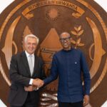 Perezida Kagame yakiriye Umuyobozi Mukuru wa HCR Filippo Grandi muri Village Urugwiro