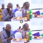 Umugabo wari uvuye mu cyaro yatunguye abantu mu bukwe arya seriviete aziko ari ibiryo