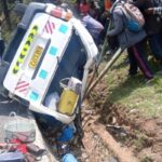 Ngororero: Impanuka y’imodoka yahitanye 3 bari bagiye gufata irembo abandi 15 barakomereka