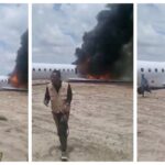 RDC: Minisitiri w’Ubucukuzi bw’Amabuye y’Agaciro n’abandi 19 bararusimbutse nyuma y’uko indege bari barimo ihiye