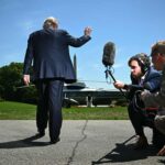 Perezida Trump ategerejwe mu Bushinwa kuri uyu munsi
