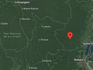 Walikale sur la carte