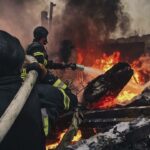 Ukraine yavuze ko Uburusiya bwaraye bugabye igitero gikomeye cya misile na drone zirenga 680